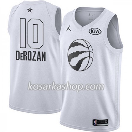 Dres Toronto Raptors DeMar DeRozan 10 2018 All Star Jordan Brand Bijela Swingman